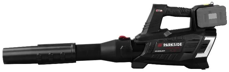 Parkside Performance®  Aku turbínový fúkač lístia Pptlba 40-Li C3 + Smart akumulátor 20 V/4 Ah, 2 kusy + Dvojitá nabíjačka 20 V/4,5 A  (800010704)