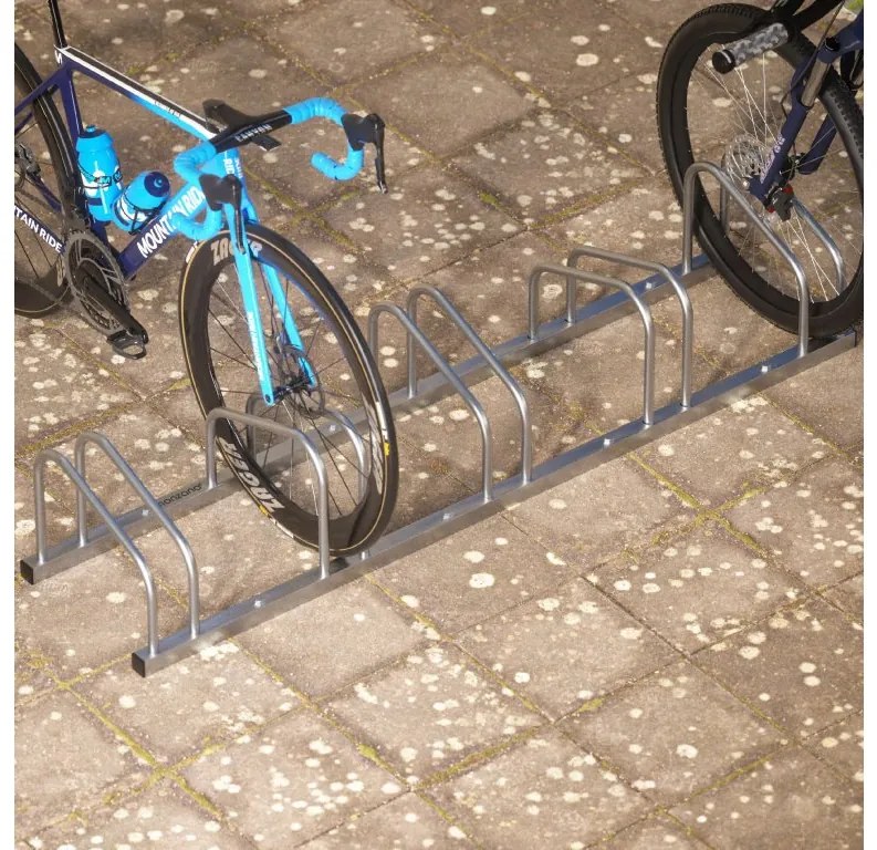 InternetovaZahrada Stojan na 5 bicyklov - 156x32x27 cm