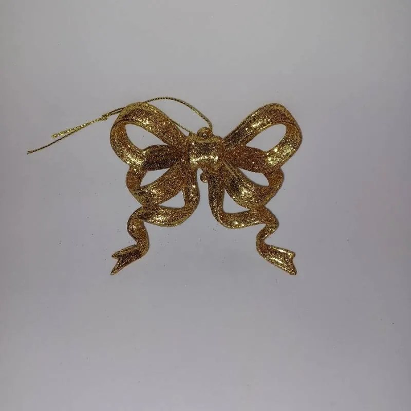 DECOLED Mašle, 9 x 8 cm, zlatá