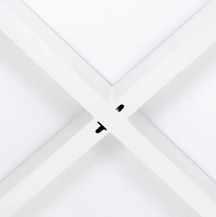 AKCIA Biely jedálenský stôl BERGEN 120x80 cm II. akosť