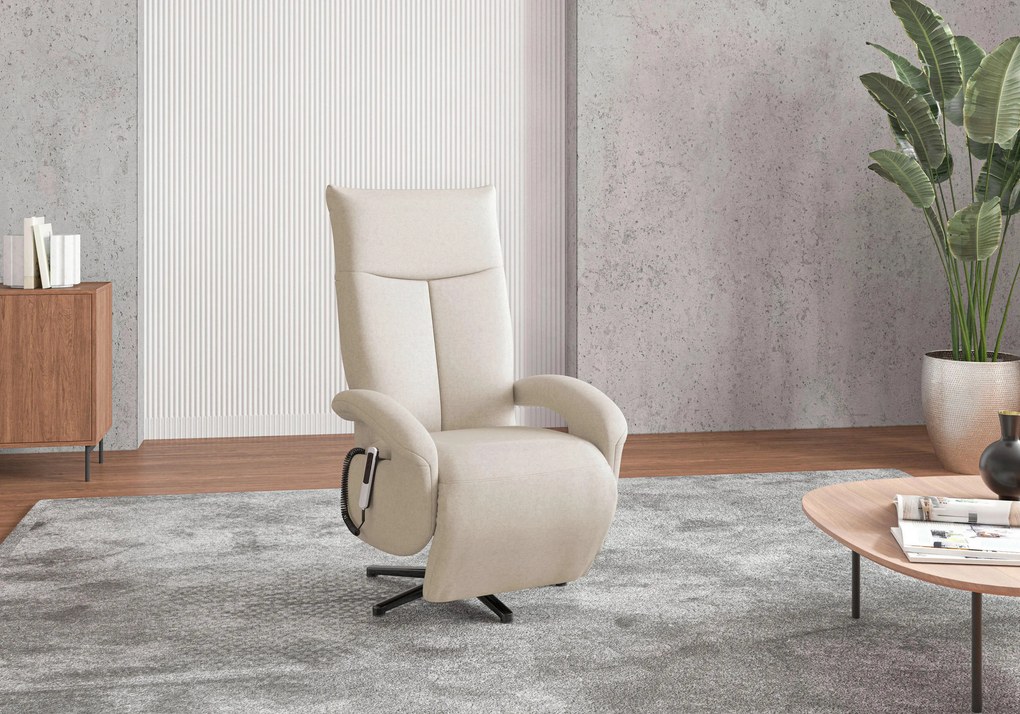 XXXLutz KRESLO, textil, krémová Sit & More - Online Only obývacie izby - 00014400961C