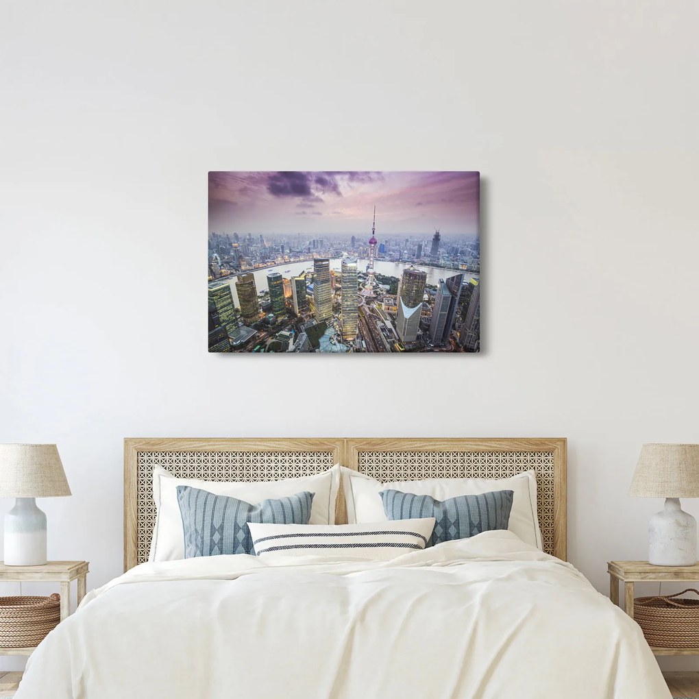 Obraz - Shanghai, Čína (90x60 cm)