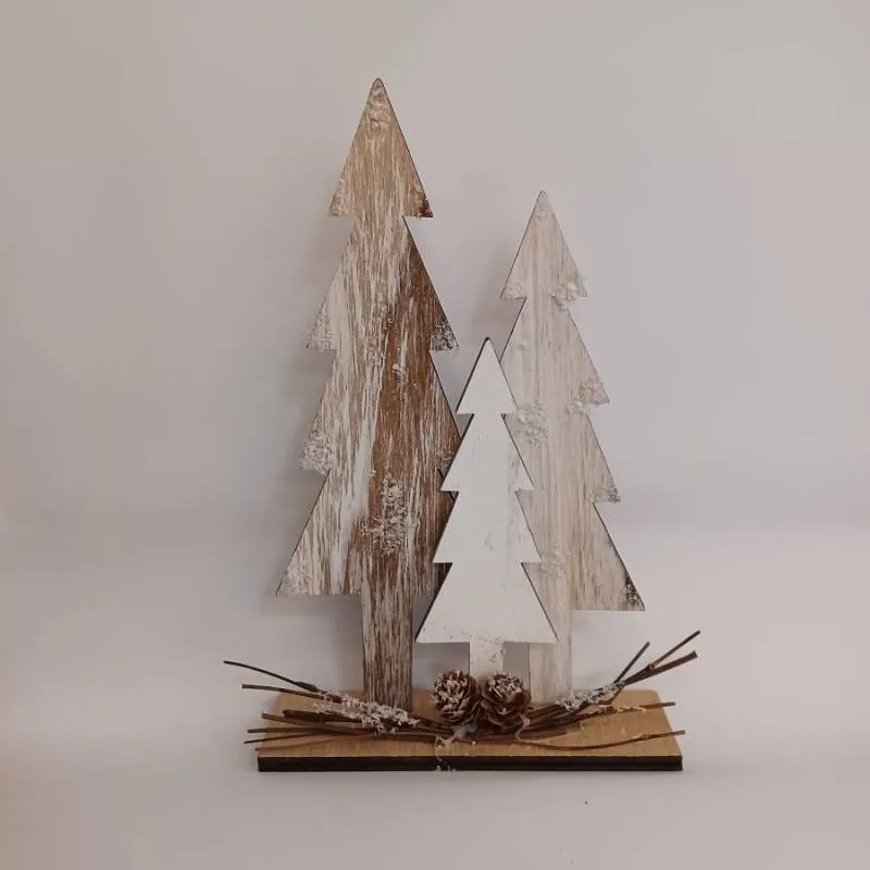 DECOLED Dekorácie, stromy, 16 x 4,5 x 24,7 cm