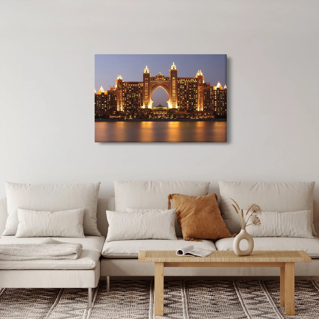 Obraz stavby v Dubaji (90x60 cm)