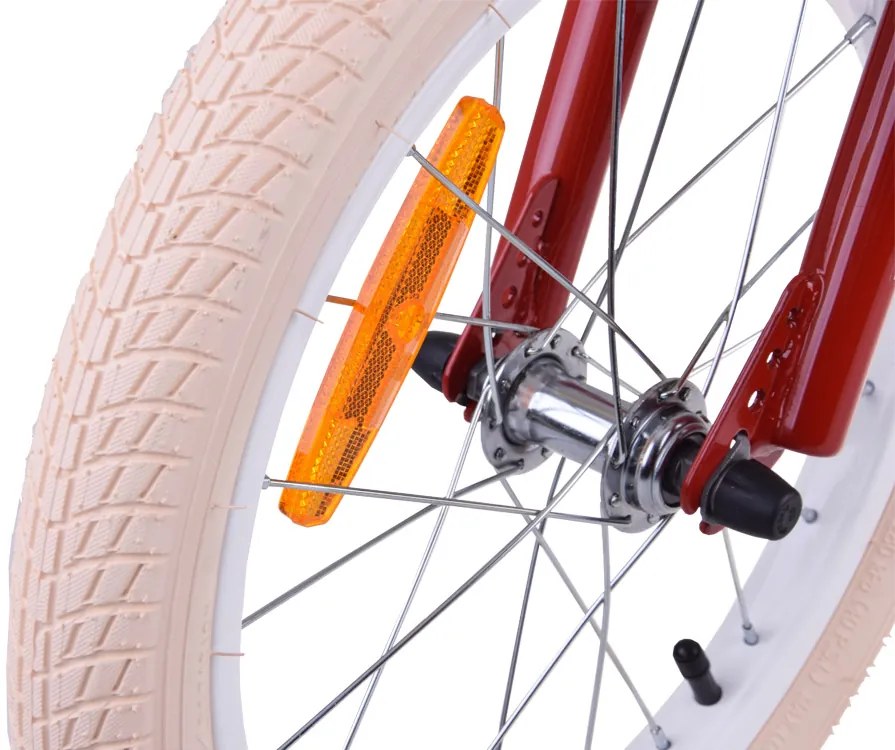 Detský bicykel 16" MACARON 16B-6.3 RoyalBaby RO0175 - tehlový