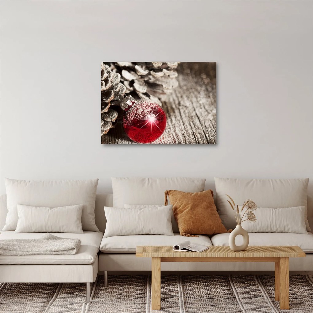 Obraz - Vianočné ozdoby (70x50 cm)