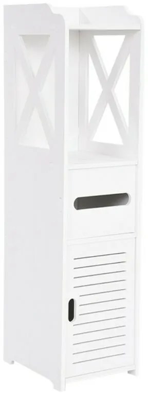 Úzka skrinka do kúpeľne