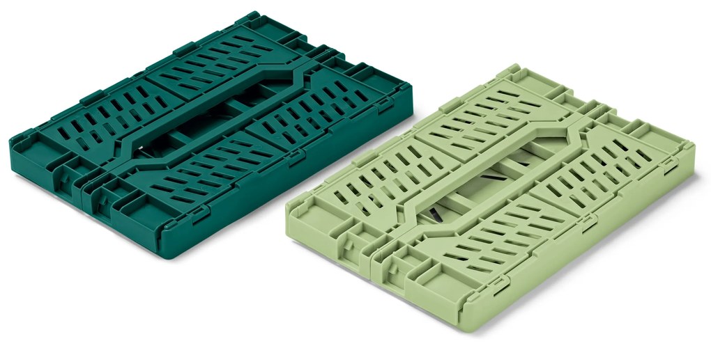 Sklápacie úložné debničky, 2 ks