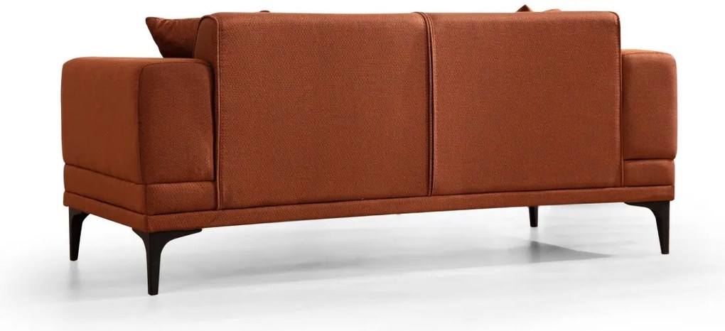 Dvojmiestna pohovka Horizon 170 cm tehlová