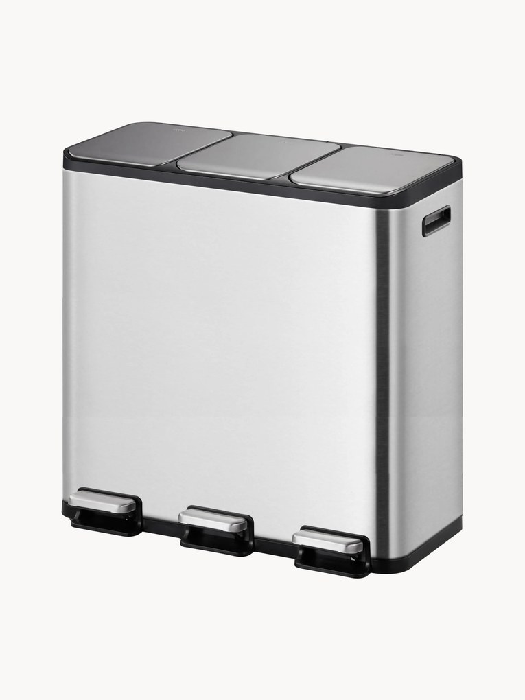 Odpadkový kôš Casa's pedálovým mechanizmom, 3 × 15 l