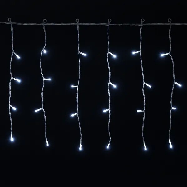 Aigostar - LED vonkajšia vianočná reťaz 200xLED/3,6W/230V/8 funkcií 10x0,4m IP44 studená biela