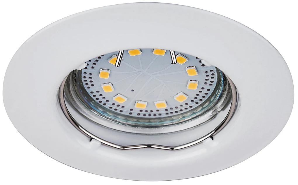 RABALUX Sada LED podhľadových svietidiel LITE, 240lm, 3000K, biela, okrúhla