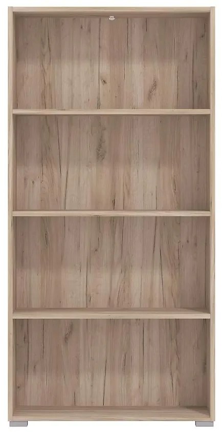 Regál Tomar 4 šedá dub 11011437