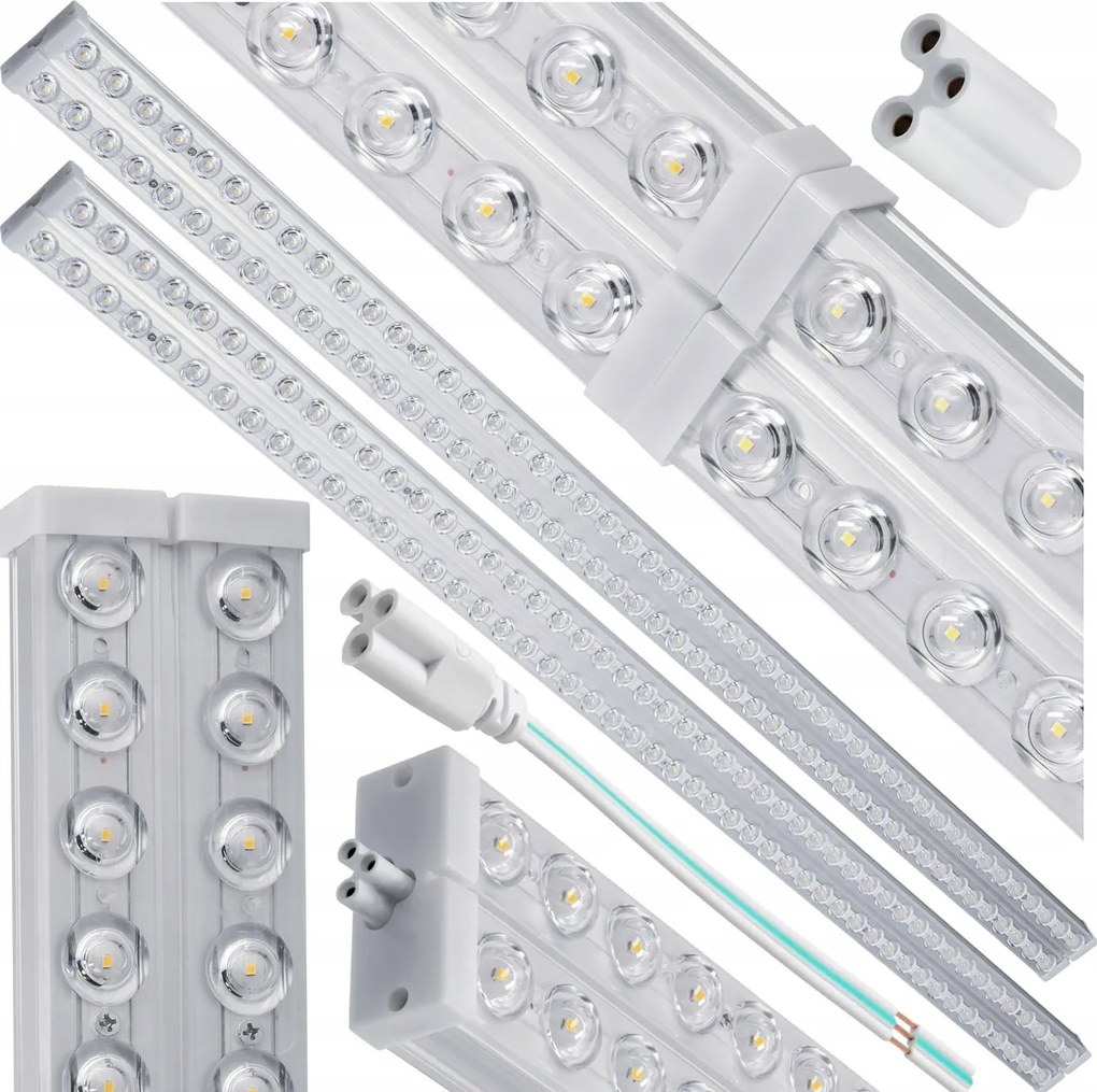 2x LED panelové svietidlo 120 cm 72W 7200 lm 6000k