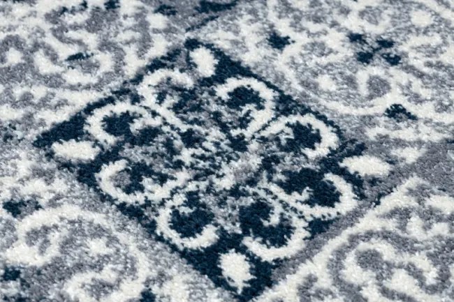 Behúň HEOS 78586 krém / nebeský PATCHWORK, lisabonský obklad