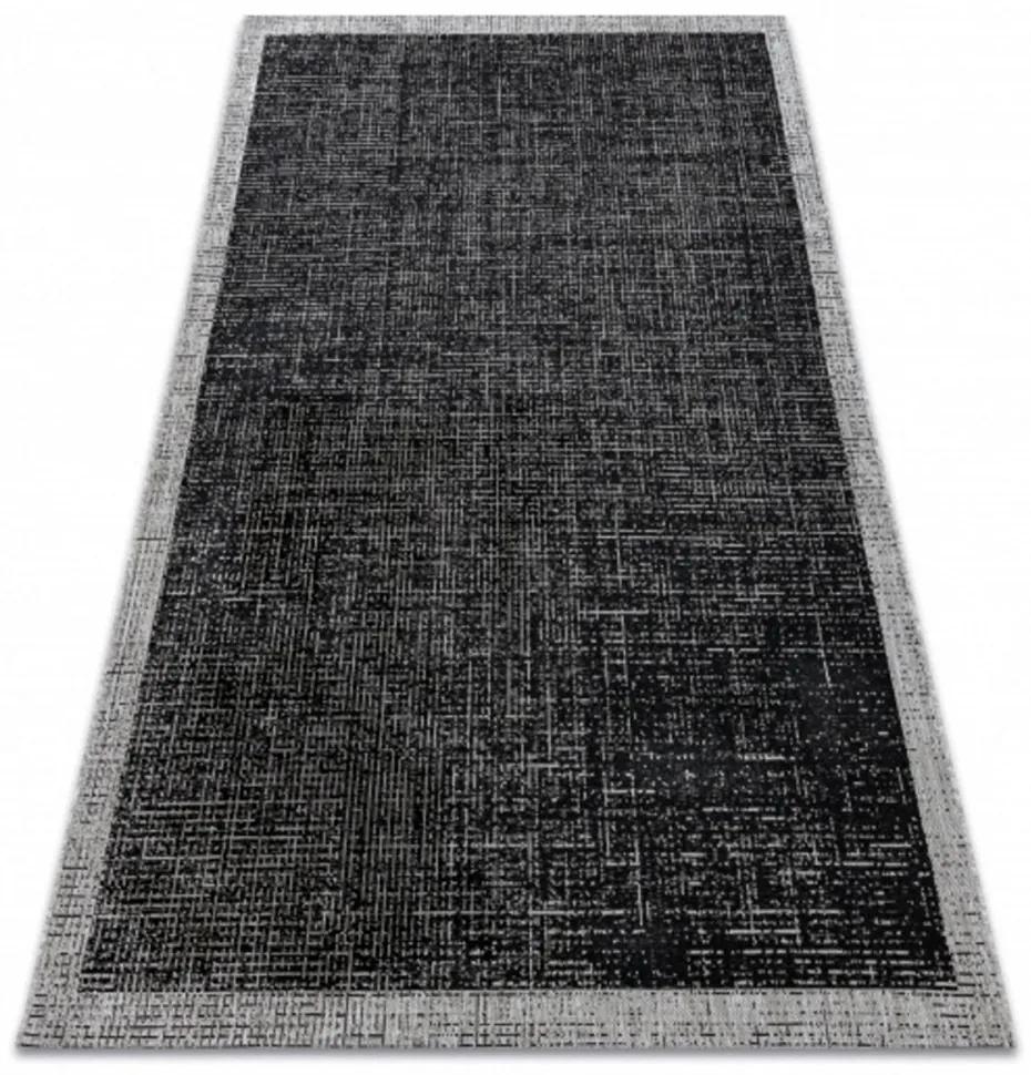 Kusový koberec Sindy čierny 240x330cm