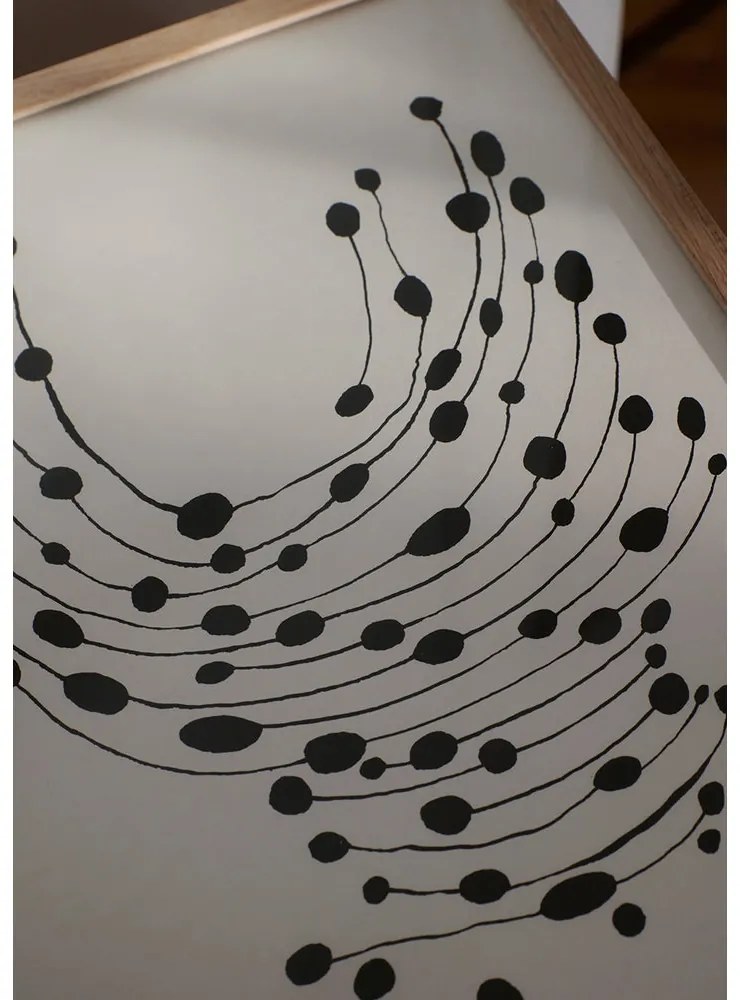 The Poster Club Plagát Dancing Dots by Leise Dich Abrahamsen 30x40 cm