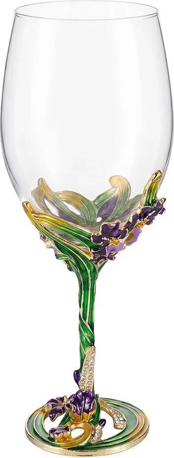 Dekorativní skleněná figurka transparentní Ø 7*21 cm Clayre & Eef – Ø 7*21 cm