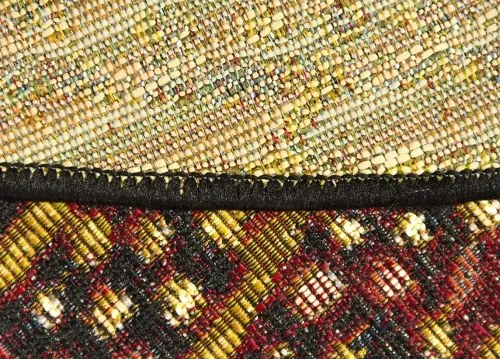 Koberce Breno Kusový koberec ZOYA kruh 418/Q01X, červená, viacfarebná,200 x 200 cm