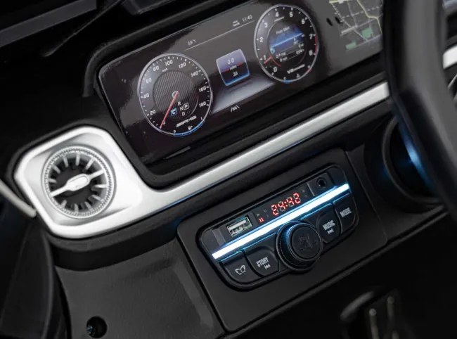 Elektrické autíčko Mercedes Benz G63 AMG XXL biele