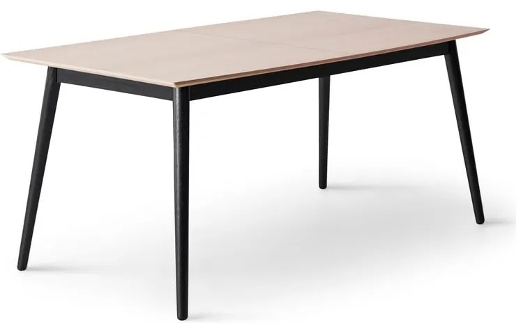 Rozkladací jedálenský stôl s doskou v dubovom dekore a prídavnou doskou 90x165 cm Meza – Hammel Furniture