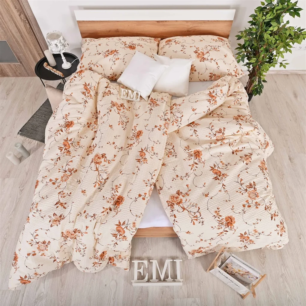 Obliečky krepové Anastasia EMI: Štandardný set jednolôžko obsahuje 1x 140x200 + 1x 70x90