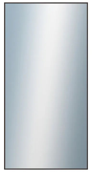 DANTIK - Zrkadlo v rámu, rozmer s rámom 60x120 cm z lišty Hliník hnedá (7001022)