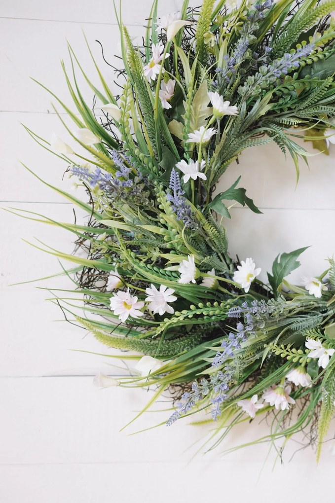 Bella Rose Jarný veniec s levanduľou Bella Rose no. 3 – 55 cm