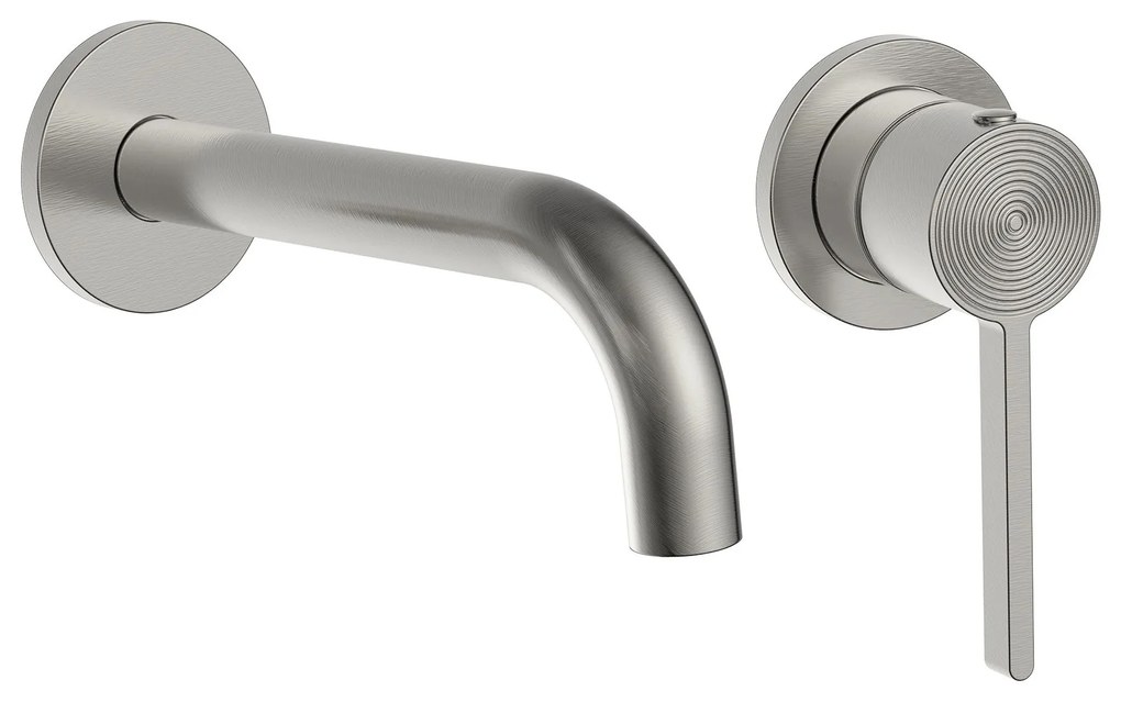 Rea Foster, podomietková umývadlová batéria, brúsená oceľ, REA-B6442