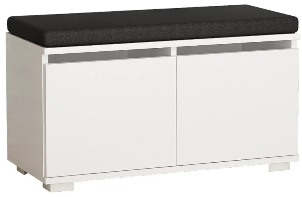 Botník (skrinka na topánky) Vabite 2 (biela). Akcia -20%. Vlastná spoľahlivá doprava až k Vám domov. 1094586