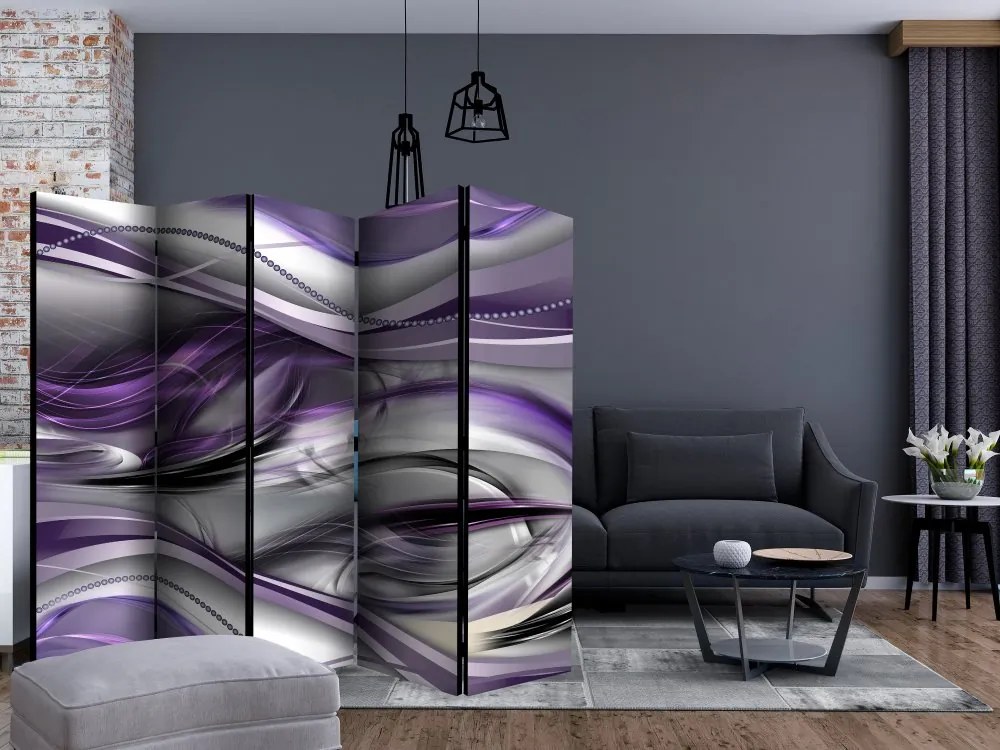 Artgeist Paraván - Tunnels (Violet) [Room Dividers]