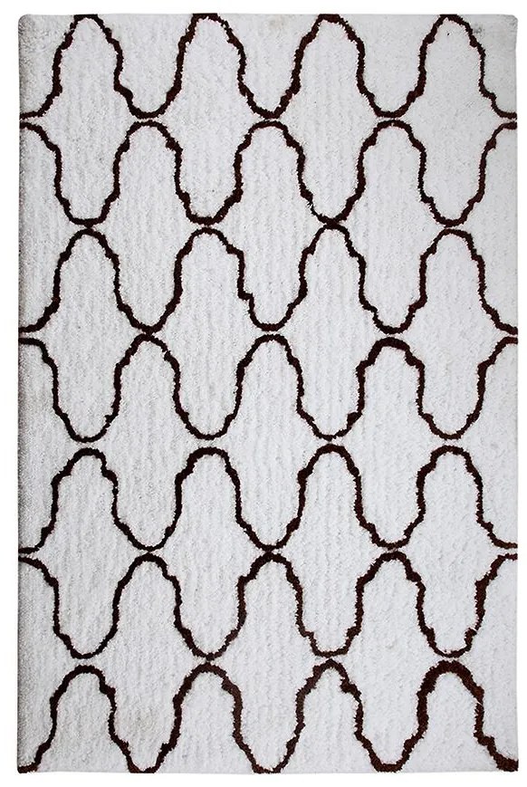 Koberec Shaggy ClaraMonte 1,4/1,9 PSP 21332 biela