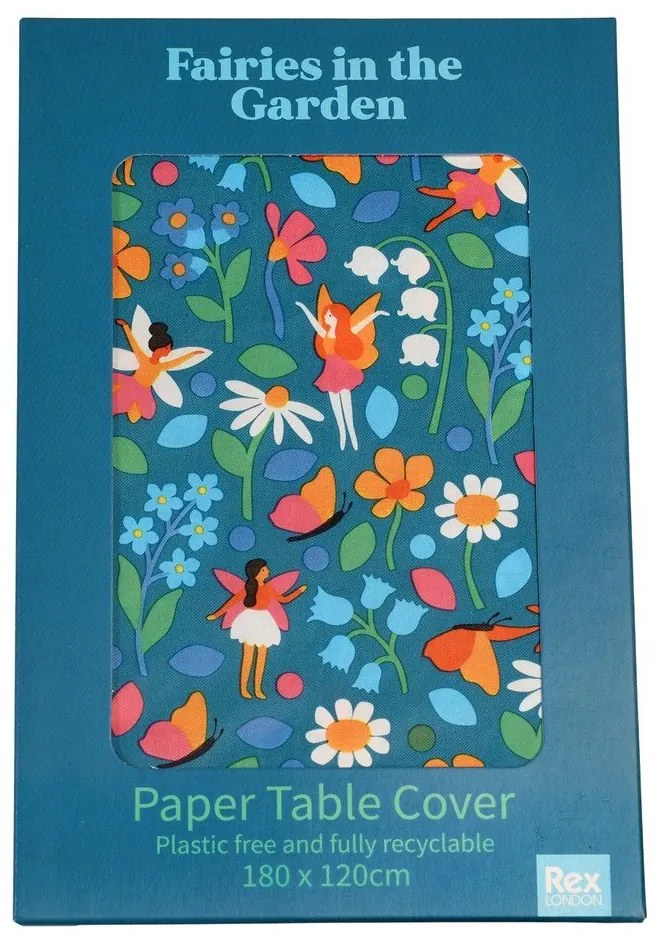 Obrus z papiera 120x180 cm Fairies in the Garden – Rex London