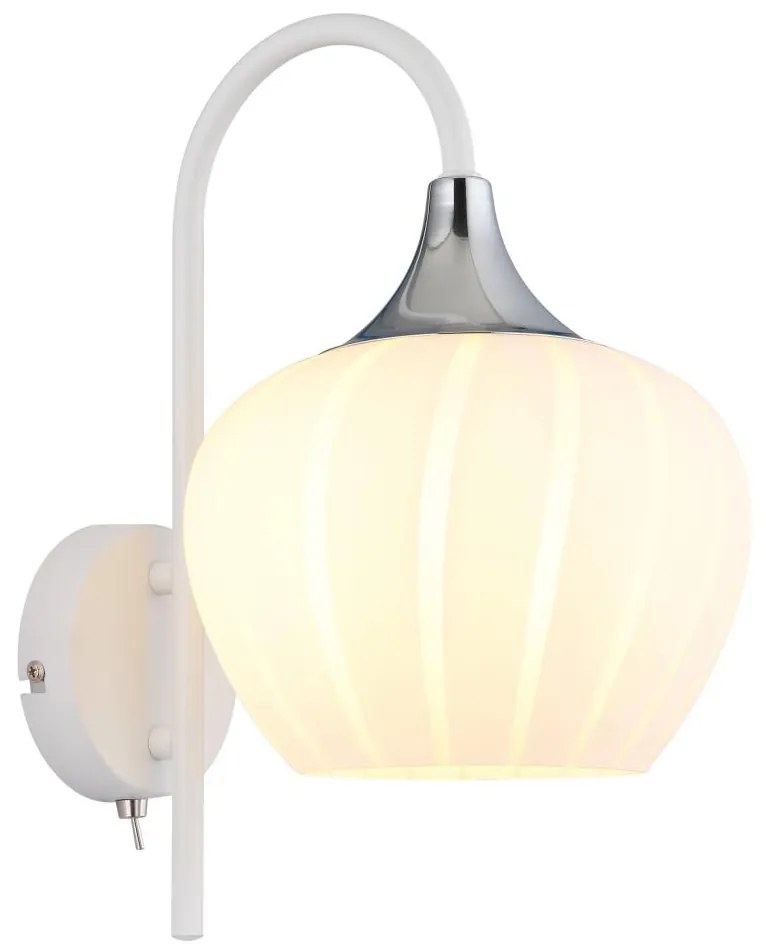 Globo 15548WW - Nástenná lampa MAXY 1xE27/40W/230V biela