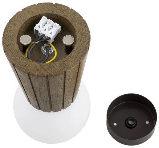 Argon 8974 - Kúpeľňové stropné svietidlo VOLANTE 1xG9/6W/230V IP44 pr. 12 cm hnedé