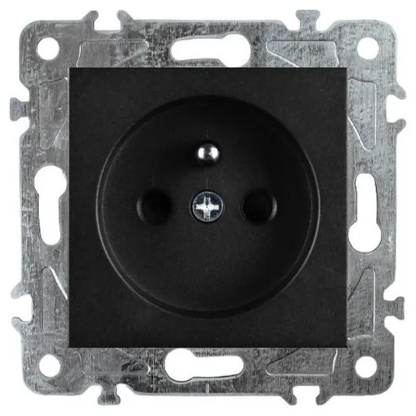 Elhard Zásuvka Royal, čierna YK2100B