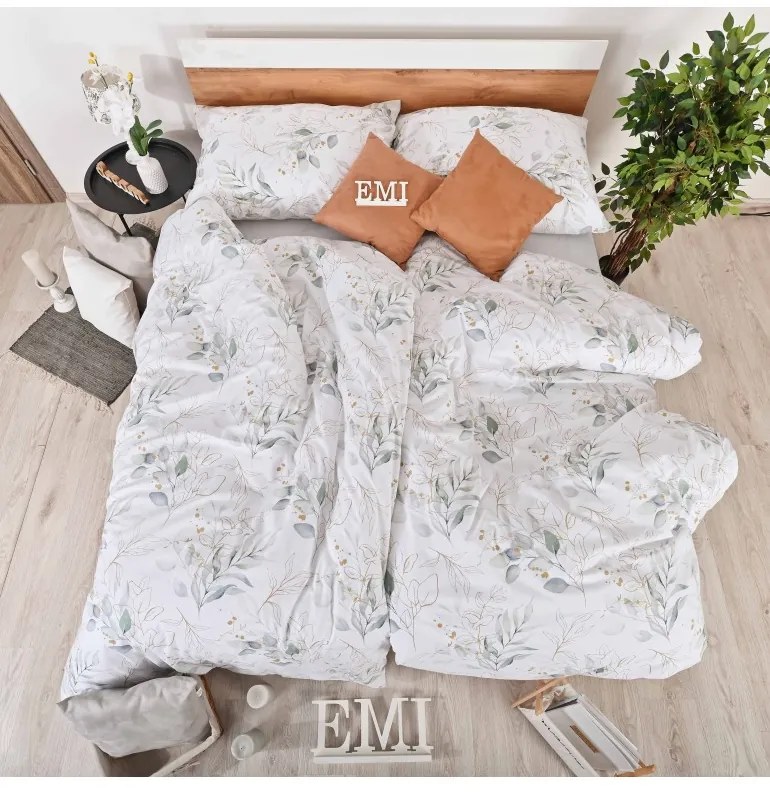 Obliečky bavlnené Tanzani EMI, Predĺžený set jednolôžko obsahuje 1x 140x220 + 1x 70x90