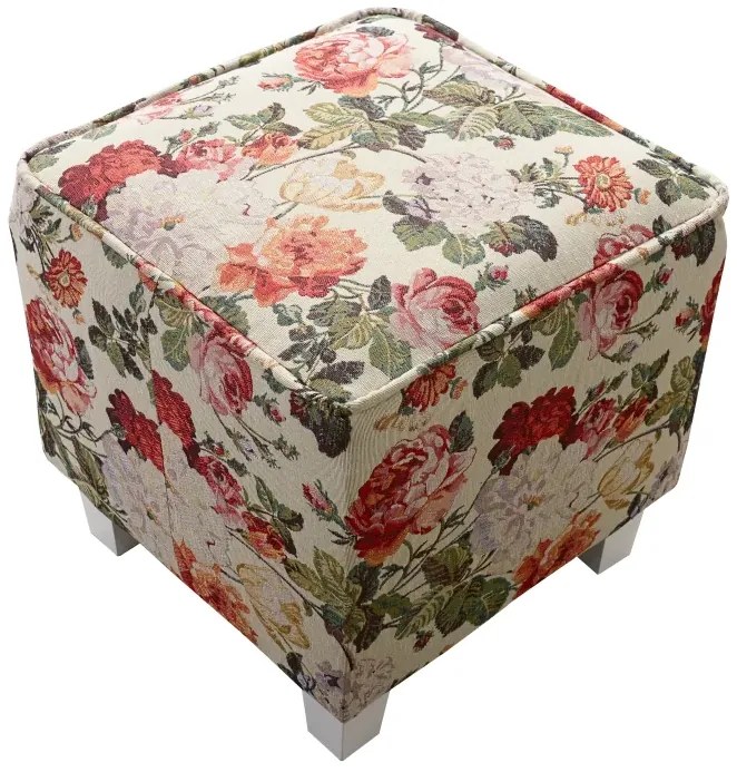 Taburet AS, modrá káro (senegal 819/orech)