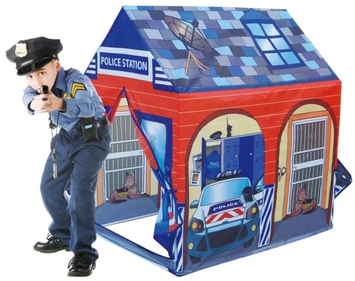 Policajná stanica - detský stan na hranie