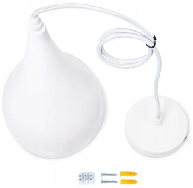 BERGE Stropné LED svietidlo E27 biele