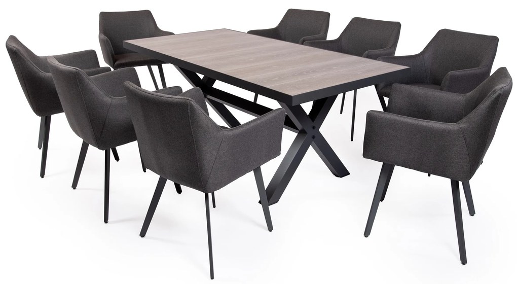 Záhradná jedálenská súprava SAREGO LUKA 220