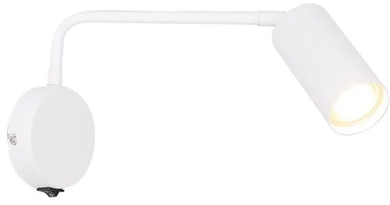 Nástenná lampička TINA 1xGU10/15W/230V biela