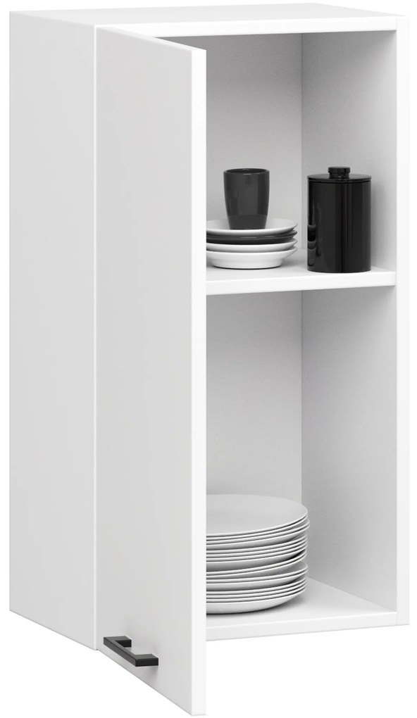 Závesná kuchynská skrinka OLIVIE 40x72 cm matná biela