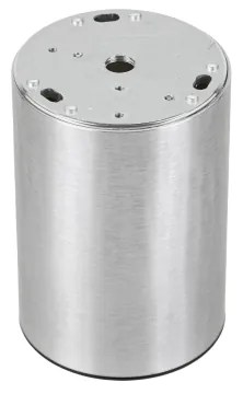 Bodové svietidlo CHLOE 1xGU10/35W/230V okrúhly matný chróm/zlatá