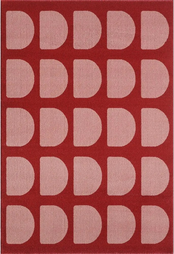 Červený/ružový koberec 160x230 cm Pomegranate – ESTE