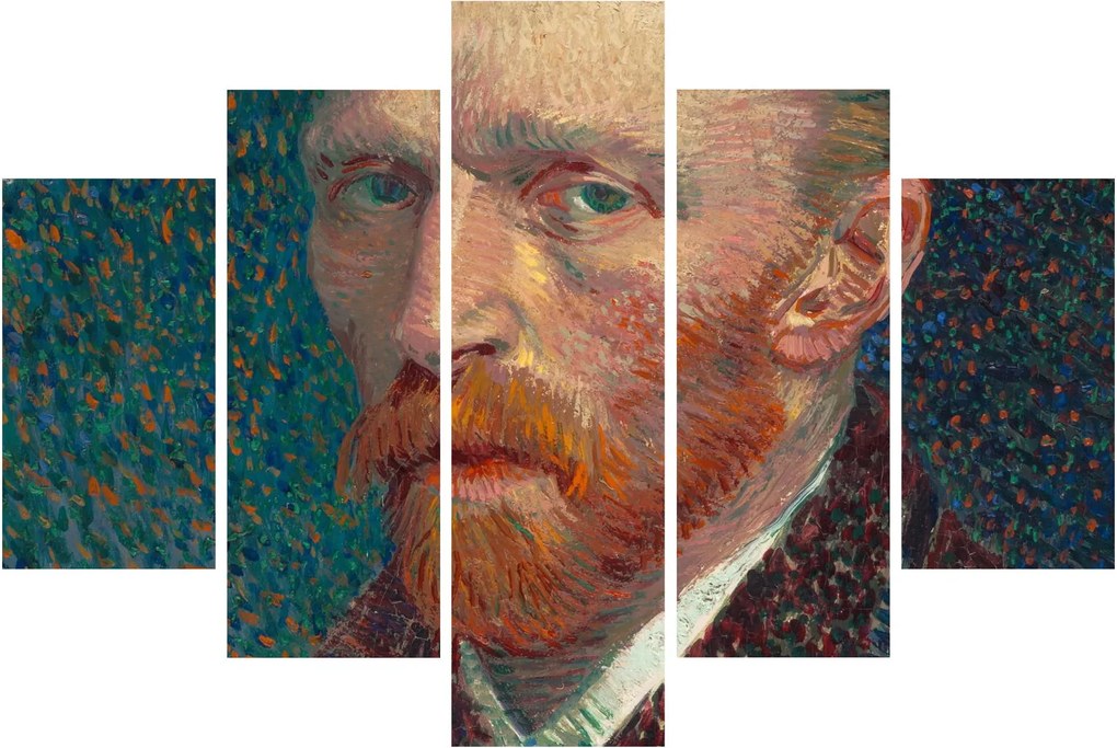 Obraz -  Vincent van Gogh, Self-Portrait, reprodukcia (150x105 cm)