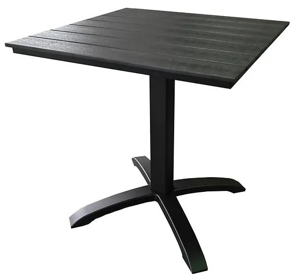 Záhradný stôl Verneda čierny