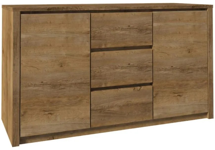 Komoda Montana K2DP dub lefkas tmavý