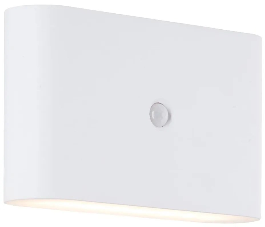 Brilliant - LED vonkajšie nabíjacie nástenné svietidlo so senzorom XINO LED/3W/5 BI0111
