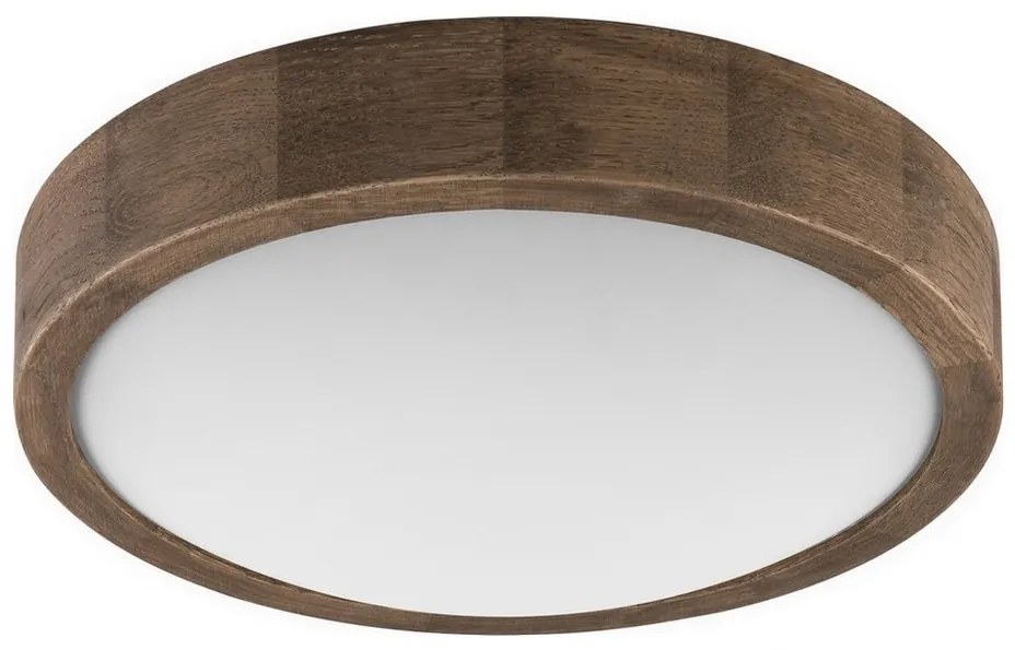 Brilagi - LED Stropné svietidlo CARVALHO SLIM 1xE27/60W/230V dub orech pr. 27 cm